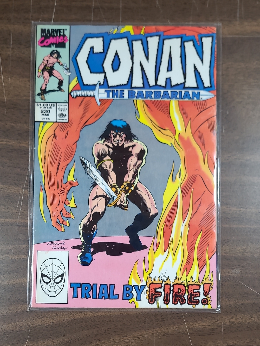 Conan the Barbarian #230 Marvel Comic Book March Bagged